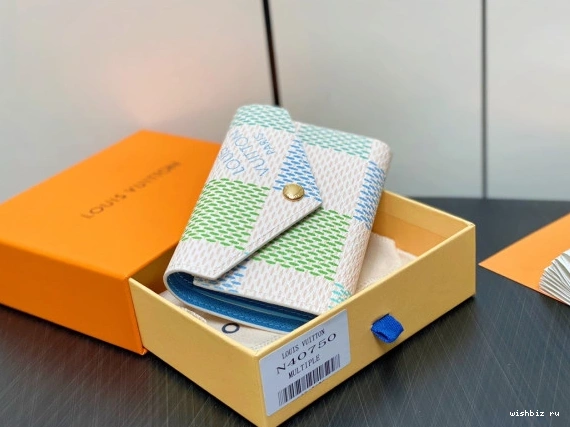 WIS WALLET-12*9.5*1.5 LOUIS VUITTON cm VICTORINE 0306